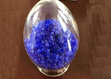 چین نشانگر رنگ ژل سیلیکا جذب کننده، دانه های ژل سیلیکون آبی رنگ Desiccant تامین کننده